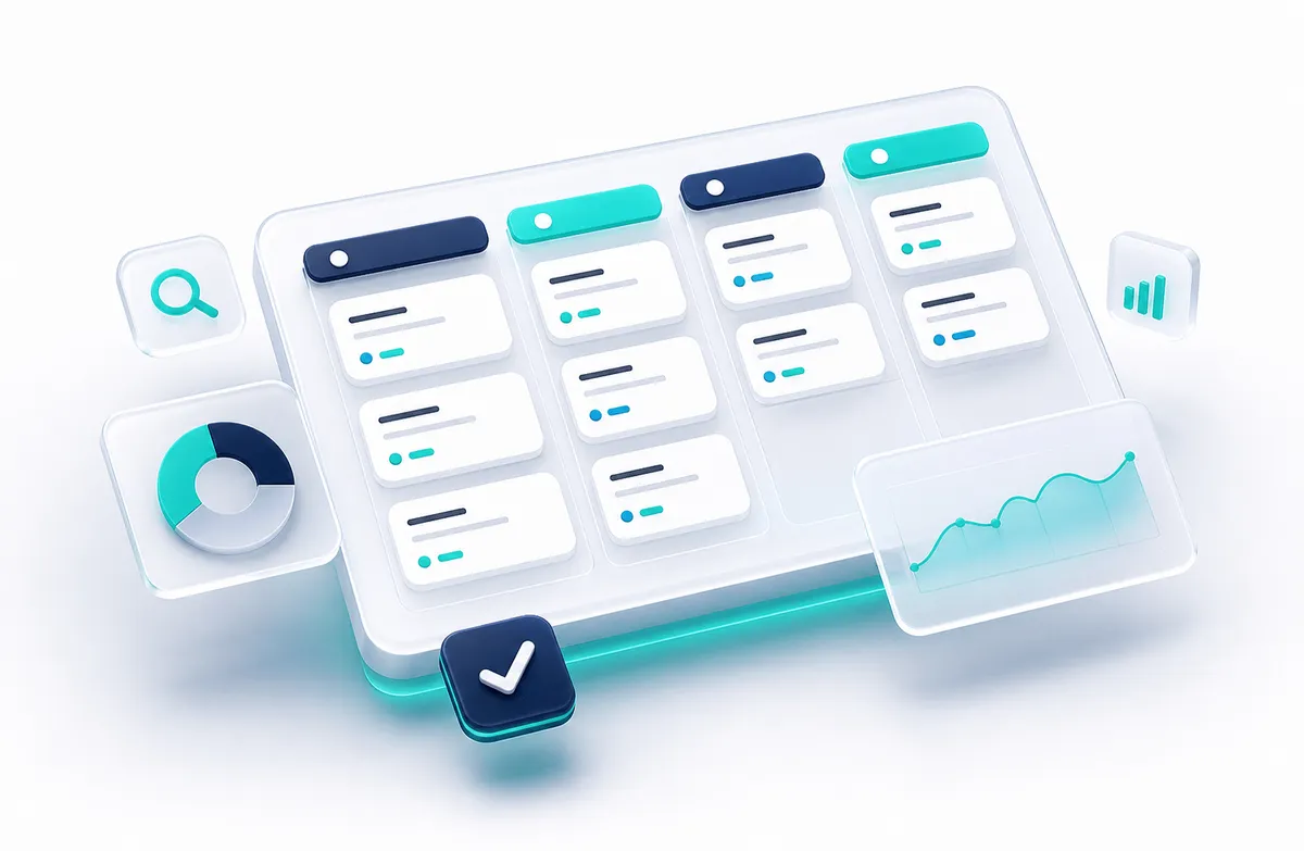 An Agentforce project pipeline moving from planning through in-progress, monitoring, and ongoing support
