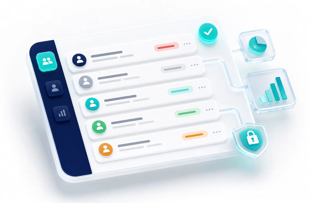 AI Talents list with role badges — AI Leader, Business Sponsor, Data Privacy/GRC Officer, and reporting lines